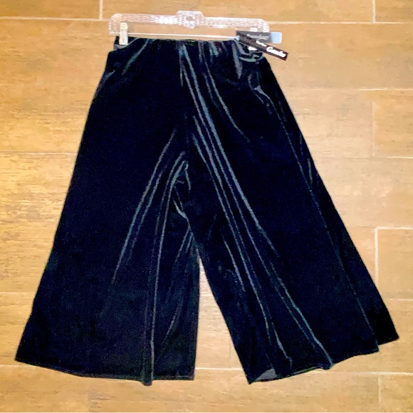 NWT Pantology Gaucho Pants, Black Velvet, Size Small - Picture 6 of 10